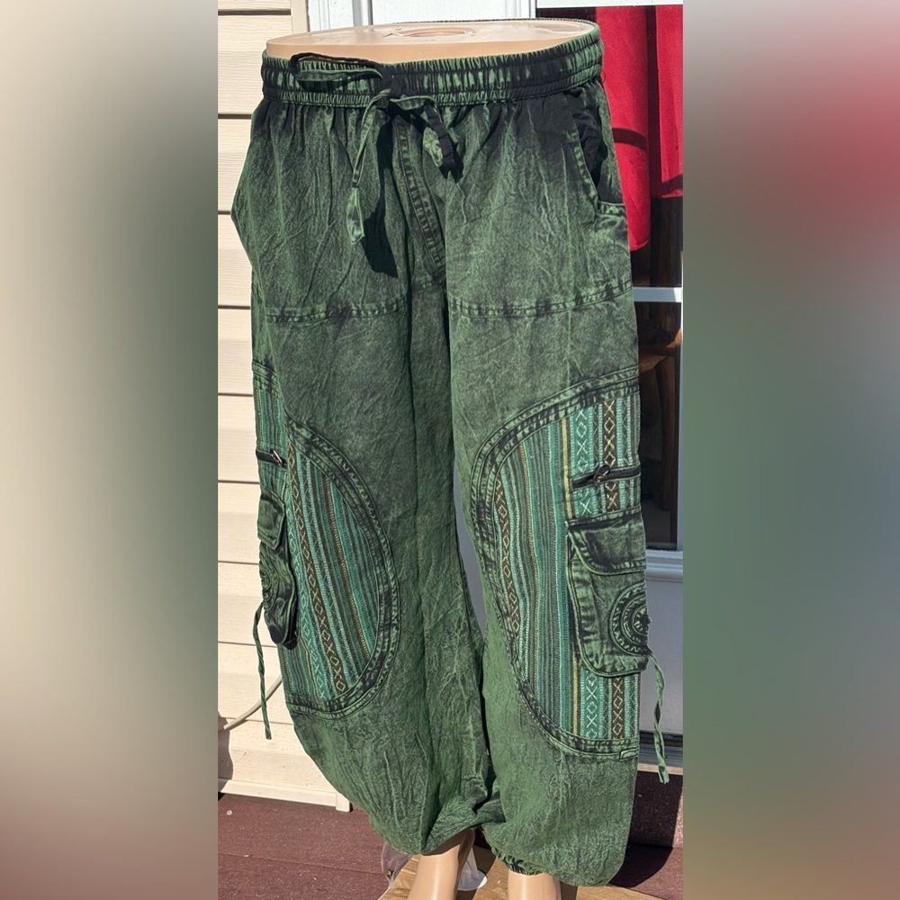 Green Cargo Pants